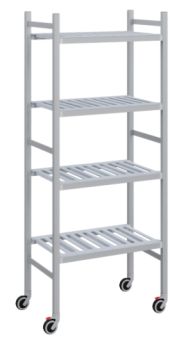 Стеллаж передвижной Polair LOAD.ME.MOBILE POLY МР18.4.40.12